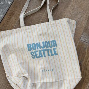 Sezane Bonjour Seattle Tote